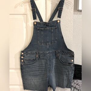 Overall Shorts